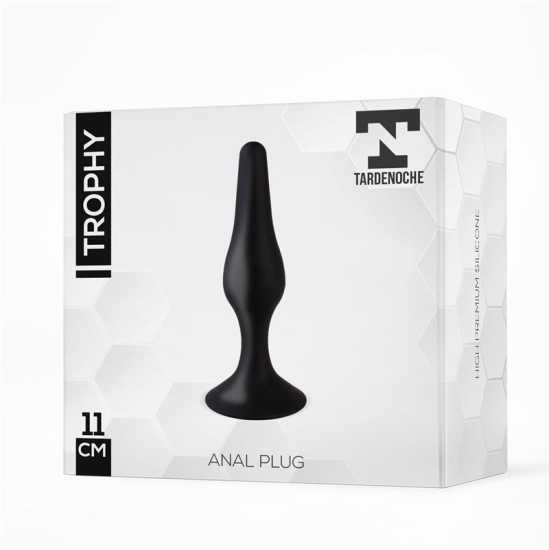 Tardenoche Trophy Anal Plug 11 cm Silicone Black