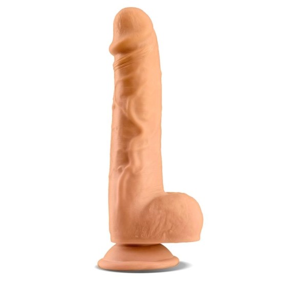 Max & Co Pilverealistlik munanditega dildo 8.3 liha