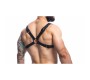 Cut4Men Party Black Chest Harness Adjustable One Size