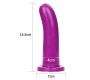 Lovetoy Stimulator Holy Dong 6 Liquid Silicone Purple