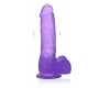 Lovetoy Dildo Jelly Studs 7 Violetinė