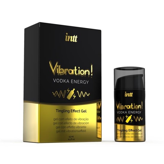 Intt Vedel Vibrator Warm Effect Vodka Aroma 15 ml