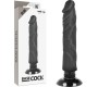 Basecock REALISTIK VIBRAATOR 2-1 MUST 20 CM