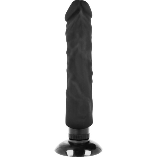 Basecock Reālistisks vibrators melns 20 CM