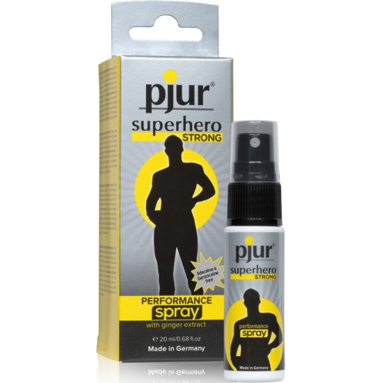 Pjur SUPERHERO aerosols jūtības mazināšanai vīriešiem 20 ML