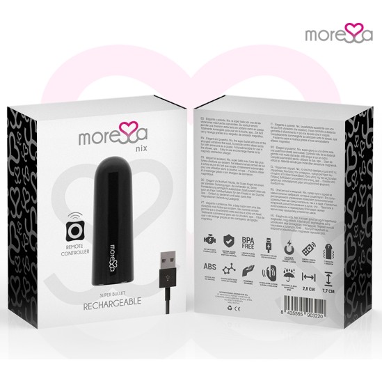 Moressa Vibrators lode ar pulti melns