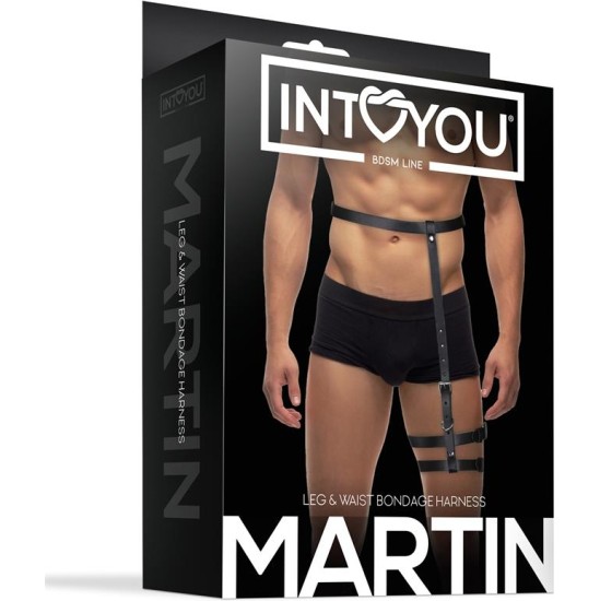 Intoyou Bdsm Line Martin jalg ja Waist Bondage rakmed