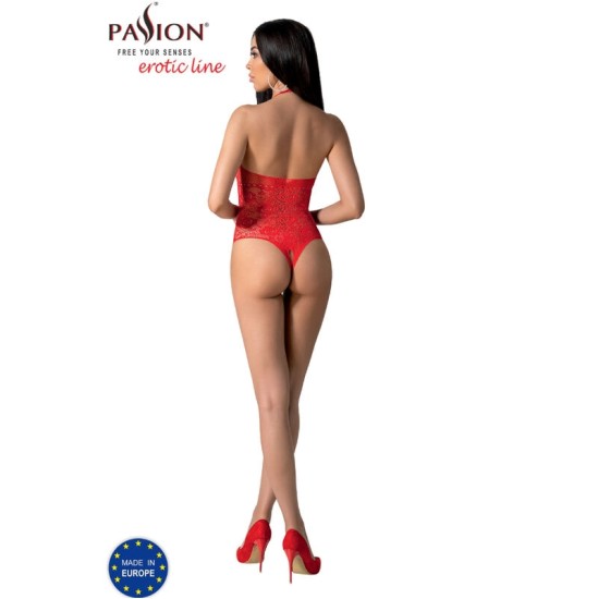Passion Woman Bodystockings PASSION - BS094 RED BODYSTOCKING VIENS IZMĒRS