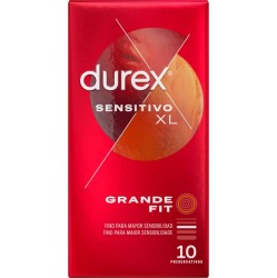 Durex Condoms DUREX - SENSITIVE XL KONDOMI 10 VIENĪBAS