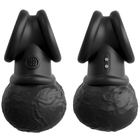 King Cock ELITE - RING WITH TESTICLE VIBRATING SILICONE