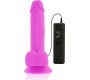 Diversia FLEXIBLE VIBRATING Dildo 20.5 CM - violets