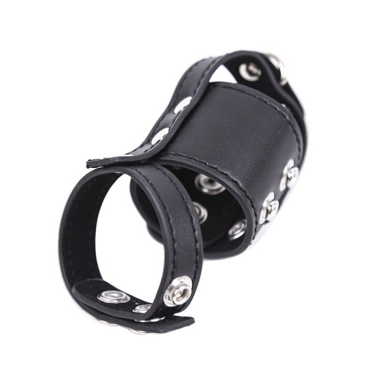 Ohmama Fetish LEATHER CHASTITY SHEATH