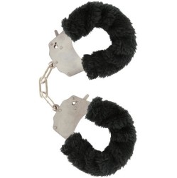 Toyjoy FURRY FUN CUFFS BONDAGE BLACK