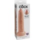 King Cock REĀLISTS DILDO NEGROZĪTS MĪKSTS 23 CM