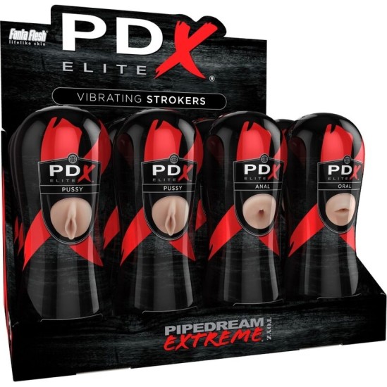 Pdx Elite STROKER SET 12 UNITS; 6X VAGINA, 3X ANO, 3X MOUTH