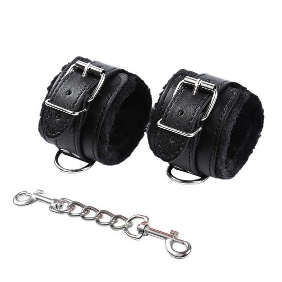 Ohmama Fetish FUR LINED WRIST RESTRAINTS