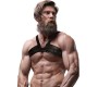 Fetish Submissive Attitude MEN'S BRIGADE ECO-LEATHER CHEST HARNESS