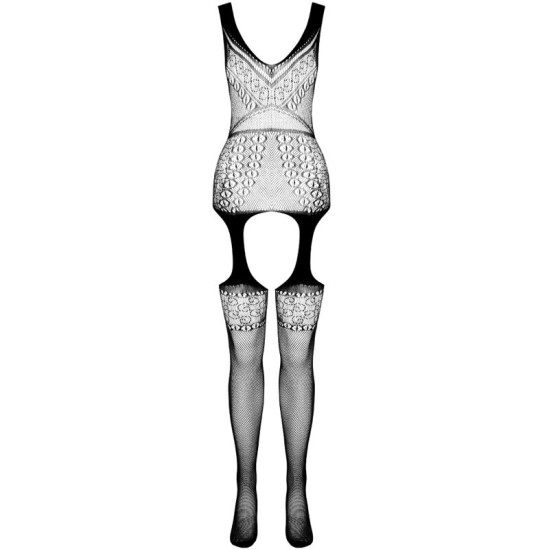 Passion Woman Bodystockings PASSION - ECO COLLECTION BODYSTOCKING ECO BS010 WHITE