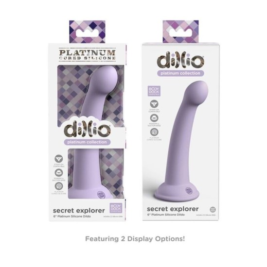 Dillio Dildo 15,24 CM violets