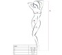 Passion Woman Bodystockings PASSION WOMAN BS031 WHITE BODYSTOCKING ONE SIZE