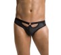 Passion Men PASSION - 041 SLIP OPEN JOE melns L/XL