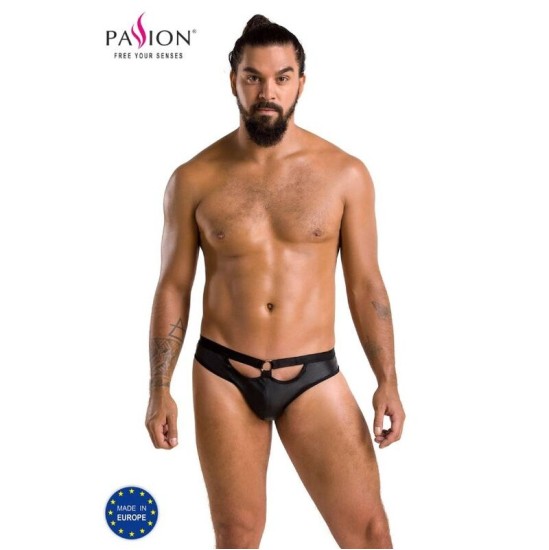 Passion Men PASSION - 041 SLIP OPEN JOE melns L/XL