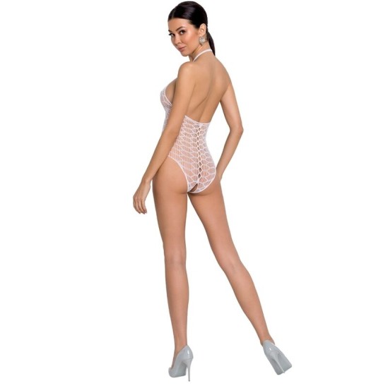 Passion Woman Bodystockings PASSION WOMAN BS087 WHITE BODYSTOCKING VIENS IZMĒRS