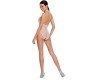 Passion Woman Bodystockings PASSION WOMAN BS087 WHITE BODYSTOCKING VIENS IZMĒRS