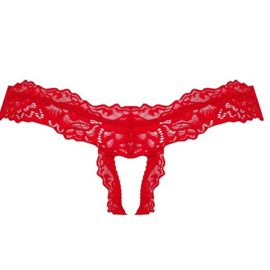 Obsessive Panties & Thong KINNITUSLIK – AMOR CHERRIS THONG CROTCHLESS S/M