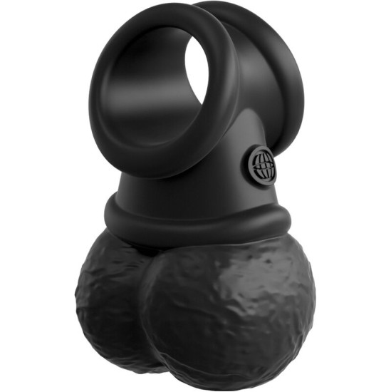 King Cock ELITE - RING WITH TESTICLE VIBRATING SILICONE