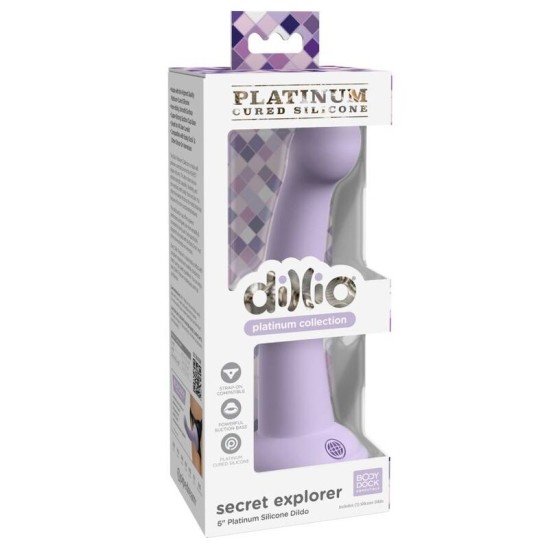 Dillio Dildo 15,24 CM violets