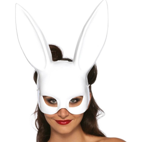 Leg Avenue Accessories LEG AVENUE MASQUERADE RABIT MASK BALTĀ