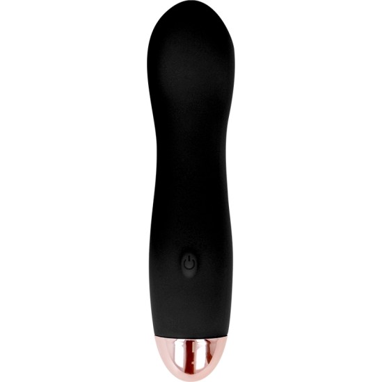 Dolce Vita UZLĀDĒJAMS VIBRATORS ONE BLACK 7 ĀTRUMI