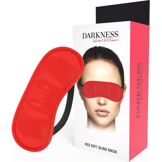 Darkness Bondage DARKNESS - STRAIGHT RED MASK