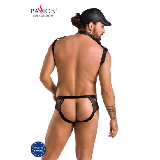 Passion Men PASSION - 038 КОМПЛЕКТ JOHN ЧЕРНЫЙ S/M