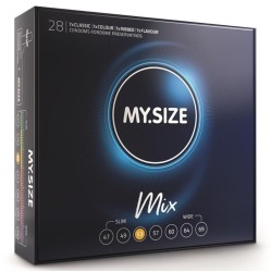 My Size Mix ПРЕЗЕРВАТИВЫ 53 ММ 28 ЕДИНИЦ