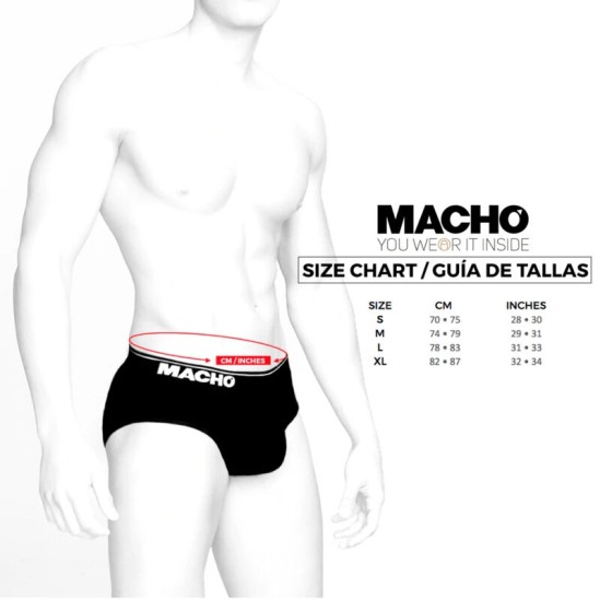 Macho - Vīriešu apakšveļa zila XL