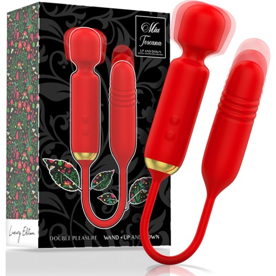 MIA Stimulējošs vibrators sarkans