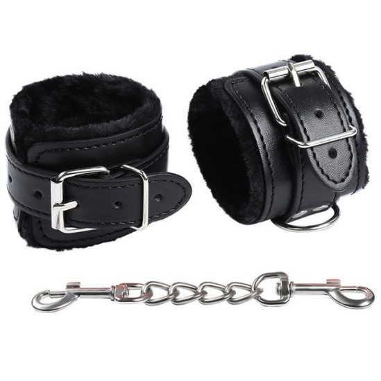 Ohmama Fetish FUR LINED WRIST RESTRAINTS