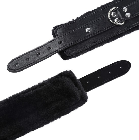 Ohmama Fetish FUR LINED WRIST RESTRAINTS