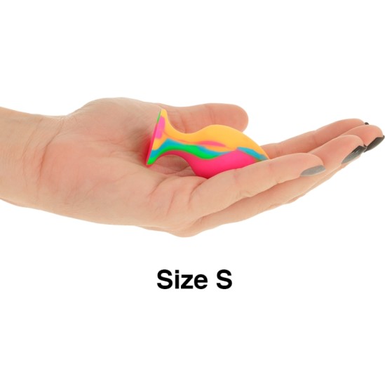 Intense Anal Toys INTENSE - MULTICOLORED SILICONE PLUG SET