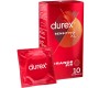 Durex Condoms ПРЕЗЕРВАТИВЫ DUREX - SENSITIVE XL 10 ЕДИНИЦ