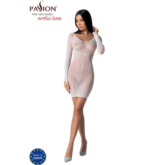 Passion Woman Bodystockings PASSION - BS101 WHITE BODYSTOCKING VIENS IZMĒRS