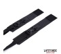 Latetobed Bdsm Line Nylon Velcro Bed Restraints with Plastic Hook