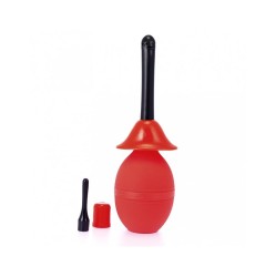 Bondage Play Sarkans anālais-maksts duša