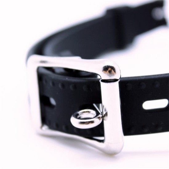 Latex Play Rimba Mouthgag ar bumbu