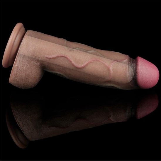 Lovetoy Dildo kahekihiline silikoon XXL 12