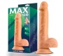 Max & Co Dean Realistic Dildo ar sēkliniekiem 8.5 miesa