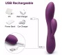 Engily Ross Bacall 2.0 Vibe Injected Liquified Silicone Double Motor USB