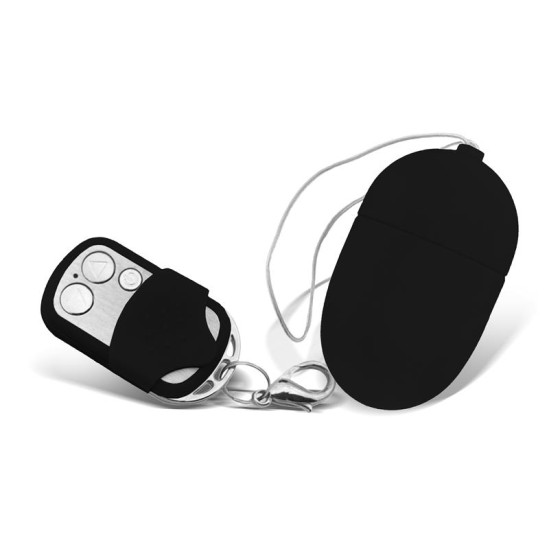 Moove Vibrating Egg with Remote Control Medium Size Black